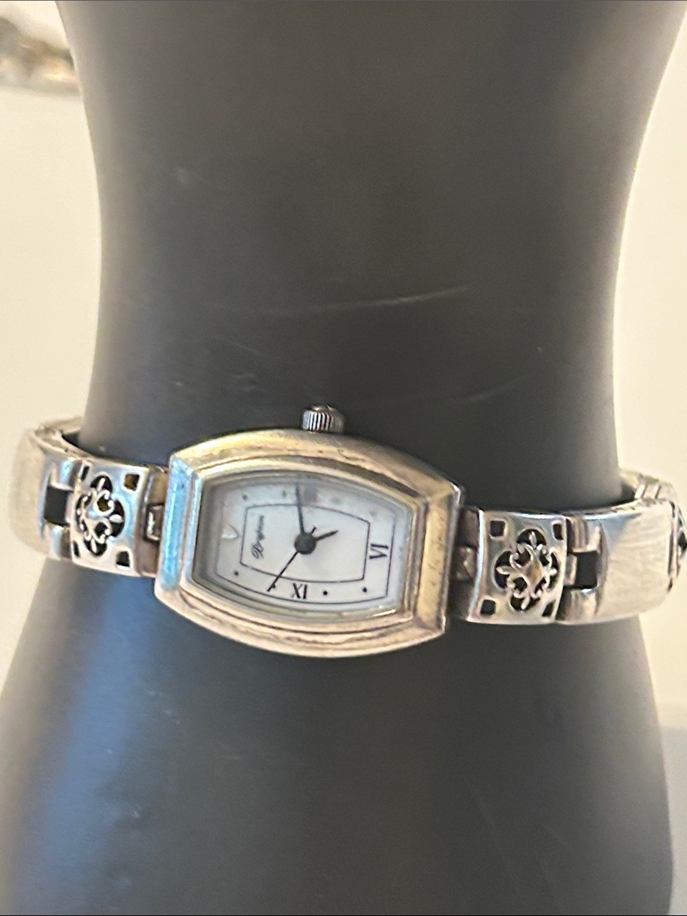 Brighton retired Tribeca, silver plated watch